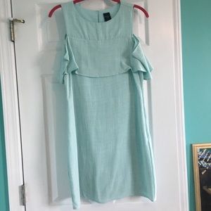 Mint green/blue dress